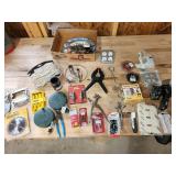 electrical supplies, clamp, tools