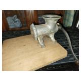 grinder mounted on board