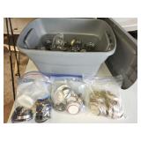 tote, lid with canning jars
