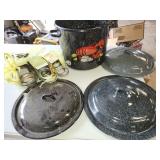 canning pot, lids