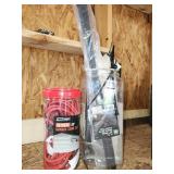 bungee cords and zip ties