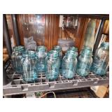 big blue canning jars