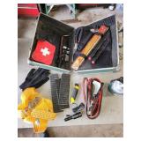 Emergency travel kit, bag in rough shape