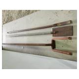 heavy pry bars, chippers