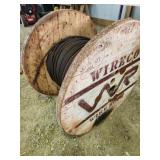 partial spool of cable