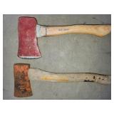 two hatchets