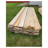 lumber pile A, planed on two sides
