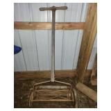 antique Bartlett reel mower