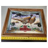 Old Milwaukee "the pheasant" mirror