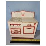 Vtg Wolverine tin toy stove