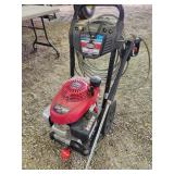 Honda powered pressure washer