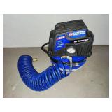 air compressor and hose
