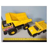 two Tonka Trucks