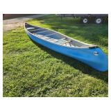 Hoefgen fiberglass canoe