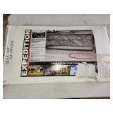 Expedition truck luggage storage system