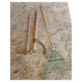 pickaxe, rake, cant hook