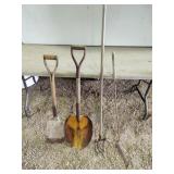 vtg shovels, weeder