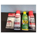 hopper spit, gun oil, stain, cleaner