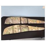 two camo Allen gun cases