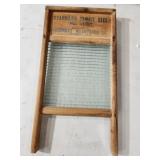 glass Columbus  washboard