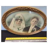 hand painted wedding portrait