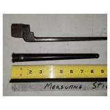 Enfield No 4 spike bayonet and scabbard