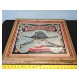 Winchester mirror, frame is plastic