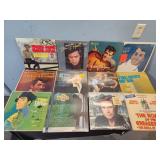 Dean Martin, tom t hall, George jones, more LPs