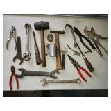 hammers, wrenches, pliers