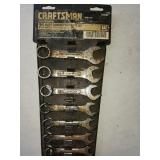 Craftsman wrench set, rusty