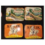 vtg prophylactic tins (empty)