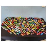 big lot of various brand cars