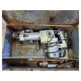 working hammer drill with case and bits