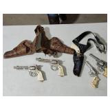 vtg cap guns and holsters