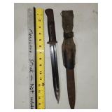 WWII era mauser bayonet & scabbard