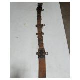 Canadian belt and military medallions