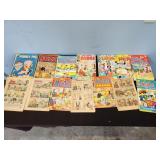 Archie, Sad Sack, Porky Pig comics