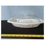 Pyrex covered serving dish