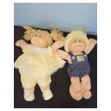 two Cabbage Patch kids