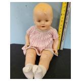 large antique sleepy eye doll