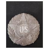 retired US WWI grave marker