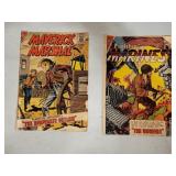 Vtg Maverick MArshall & Fightin Marines comics