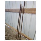 pry bars, longest is 59"