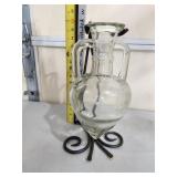 hanging glass jar
