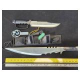survival knife, large knife