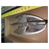 chrome Ford hood ornament