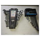 two wrench sets, one wrench missing