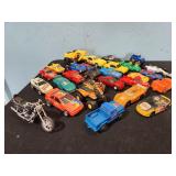 small cars and trucks