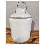 large water jug, with cracks