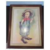 Vtg boy with Opium print